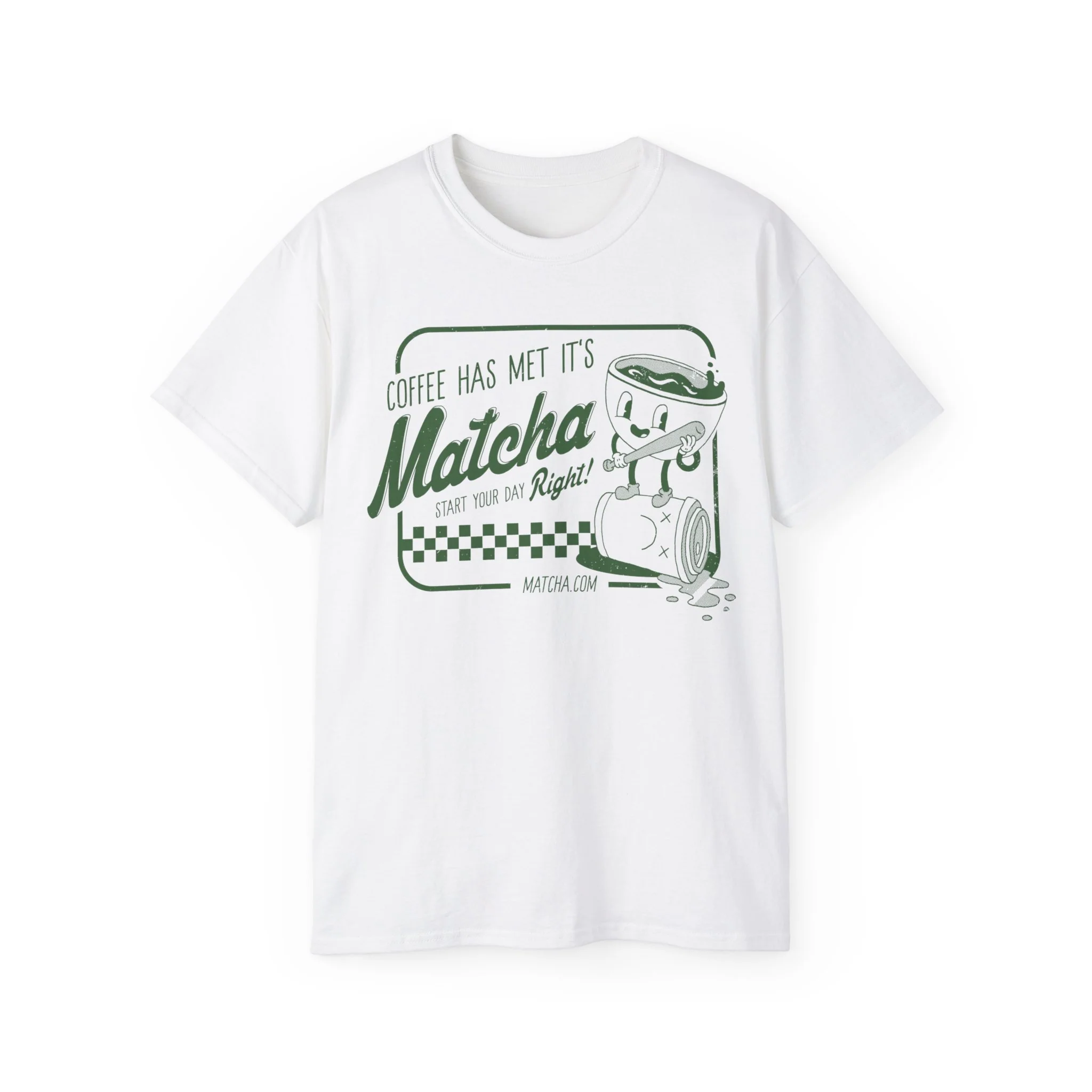 Coffee Has Met It's Matcha Tee - Image 2
