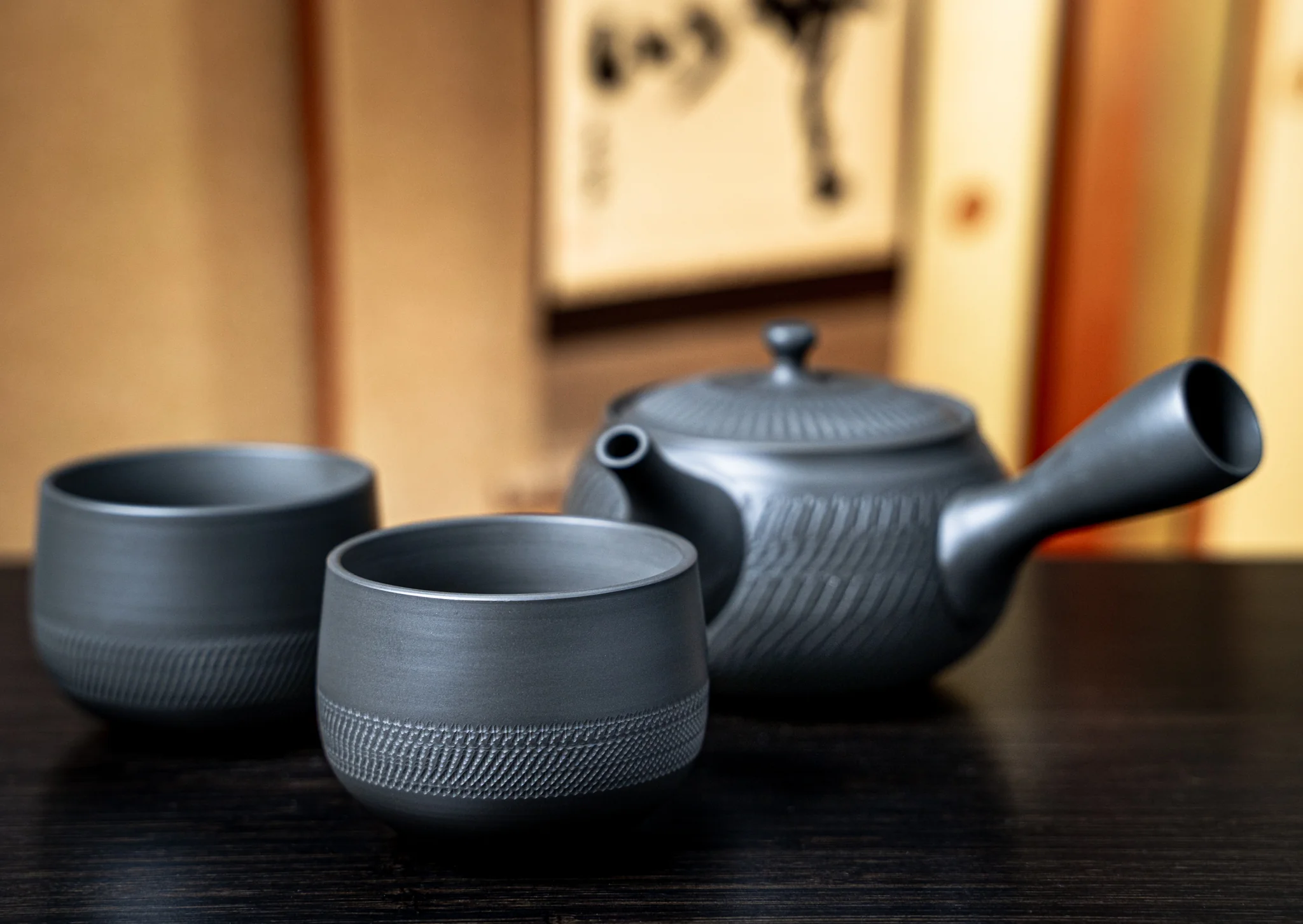 Japanese Kyusu & Tea Pot Set | Loose Leaf Tea Kit - Image 11
