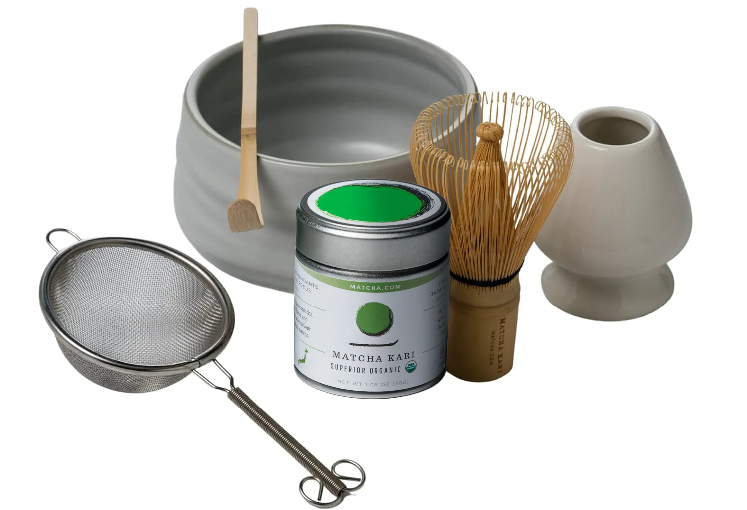 Matcha Starter Kit | Organic Ceremonial Set with Tools - Image 2
